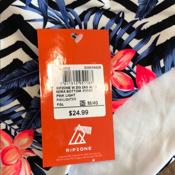 NWT Ripzone Alexandra Bottom Size M - Picture 4 of 5